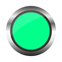 Web button on white background vector