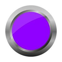 Web button on white background vector