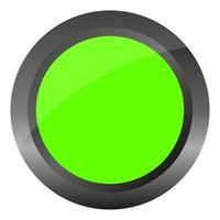 Web button on white background vector