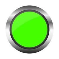 Web button on white background vector