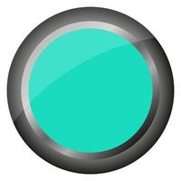 Web button on white background vector