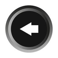 Arrow on white background vector