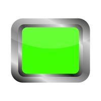 Web button on white background vector
