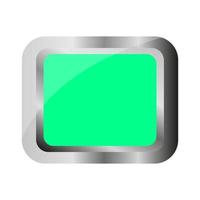 Web button on white background vector