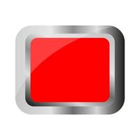 Web button on white background vector