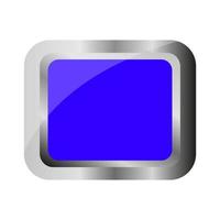 Web button on white background vector