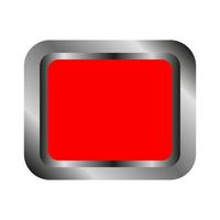 Web button on white background vector