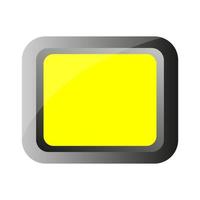 Web button on white background vector