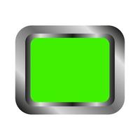 Web button on white background vector