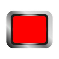 Web button on white background vector
