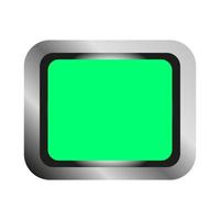 Web button on white background vector