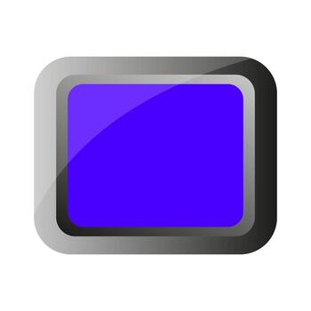 Web button on white background vector