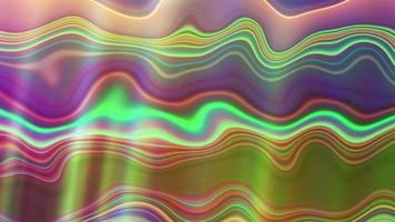 fundo iridescente multicolorido abstrato com ondas
