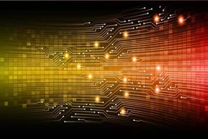 cyber circuit future technology concept background vector