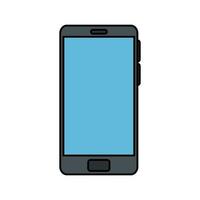 smartphone device technology isolated icon vector