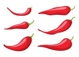 Spicy pepper vector design illustration isolated on white background