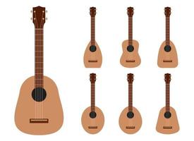 Guitar vector design illustration isolated on white background