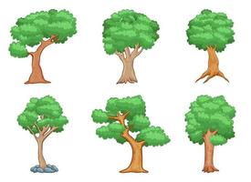 Tree vector design illustration isolated on white background