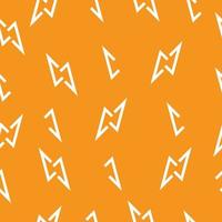 letter n thunder shape seamless background vector