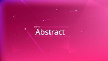 Abstract banner with gradient shapes and blur background with dark neon color. Dynamic shape composition. Vector template design