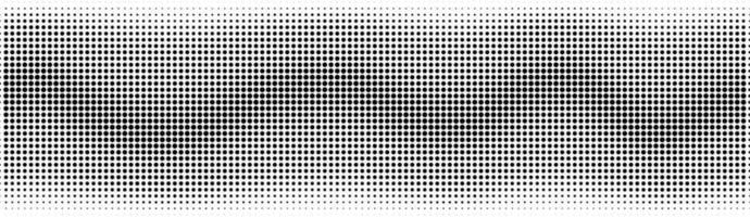 Halftone in abstract style. Geometric retro banner vector texture. Modern print. White and black background. Light effect