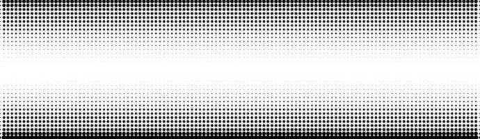 Halftone in abstract style. Geometric retro banner vector texture. Modern print. White and black background. Light effect