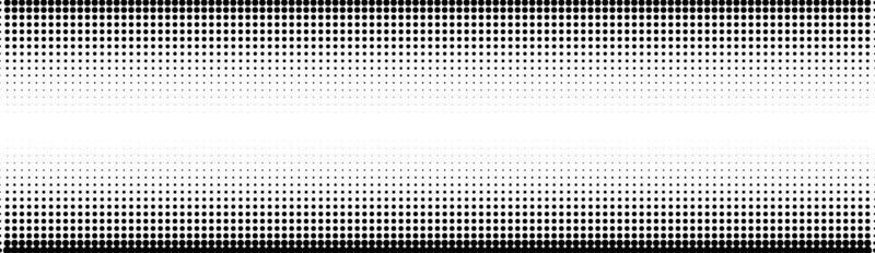 Halftone in abstract style. Geometric retro banner vector texture. Modern print. White and black background. Light effect