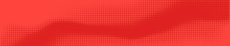 Halftone in abstract style. Geometric retro banner vector texture. Modern print. Red background. Light effect