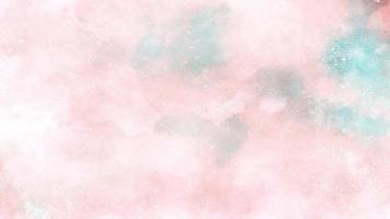 Pink and green watercolor background photo