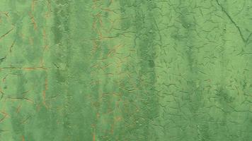 Grunge Metallic Green Painted Wall Texture photo