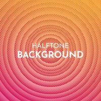 vector halftone background design
