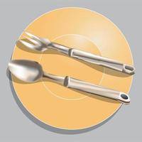 Fork and Spoon Vector