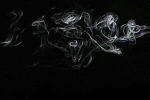 abstract gray realistic smoke fog overlay refraction texture natural on black. photo