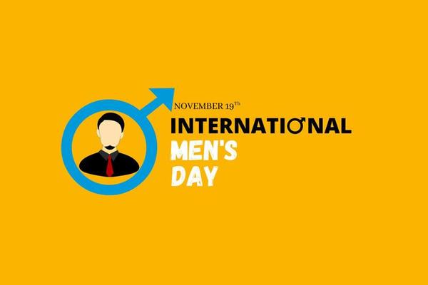 international men's day celebration illustration