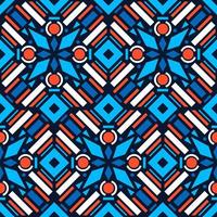 Geometric Ethnic Vector Seamless Pattern Design