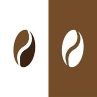 coffee bean icon vector