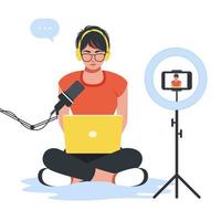 Gaming concept. People gamers playing online video game. Modern flat  cartoon style. Vector illustration 22445335 Vector Art at Vecteezy