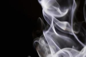 abstract gray realistic smoke fog overlay refraction texture natural on black. photo