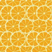 Pattern orange vector