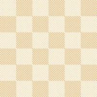 Simply seamless pattern design of polka dots in square frame. Decorating for wrapping paper, wallpaper, fabric, backdrop and etc. vector