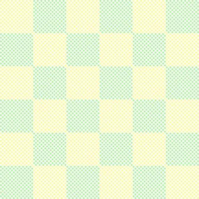 Simply seamless pattern design of polka dots in square frame. Decorating for wrapping paper, wallpaper, fabric, backdrop and etc.