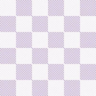 Simply seamless pattern design of polka dots in square frame. Decorating for wrapping paper, wallpaper, fabric, backdrop and etc.