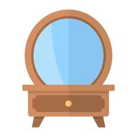 Dressing Table Cooncepts vector