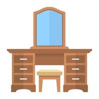 Dressing Table Concepts vector