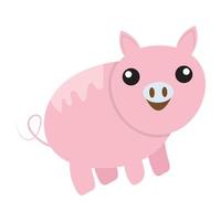 Cartoon Pig Concepts vector