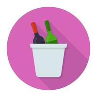 Trendy Wine Concepts vector