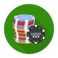 Casino Coins Concepts vector