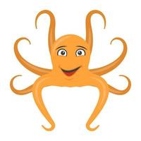 Octopus Cartoon Concepts vector