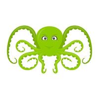 Colored Octopus Concepts vector