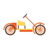 Trendy Cyclekart Concepts vector